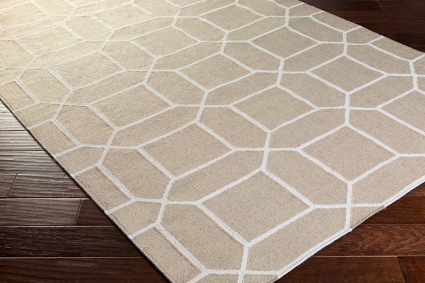 Surya Lagoon Lgo-2007 5' X 8' Eco-friendly Handmade Rug - Durable, Modern Decor For Your Space Light Gray Recycled Pet Yarn Lgo2042-913