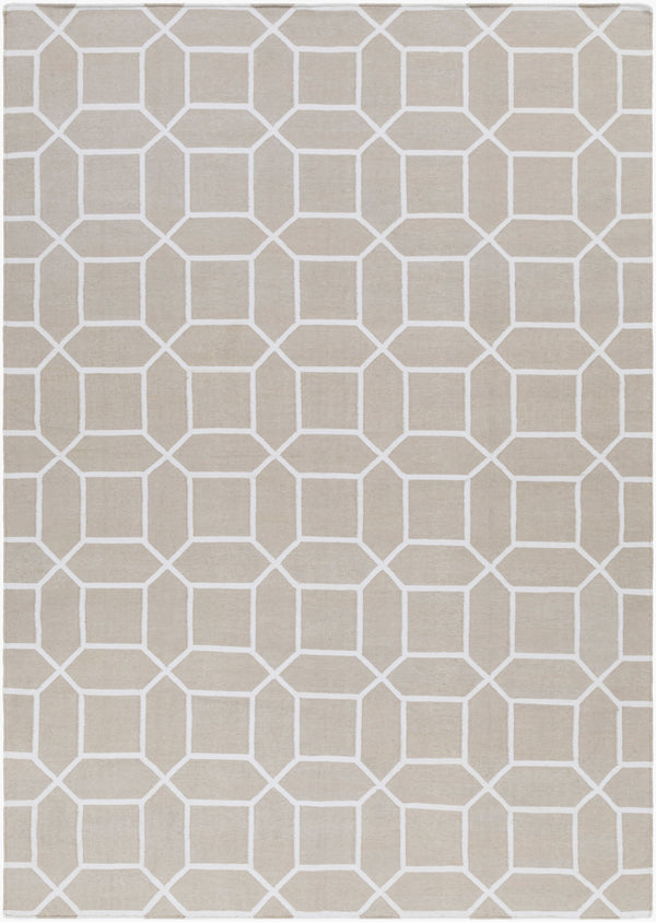 Surya Lagoon Lgo-2007 5' X 8' Eco-friendly Handmade Rug - Durable, Modern Decor For Your Space Light Gray Recycled Pet Yarn Lgo2042-913
