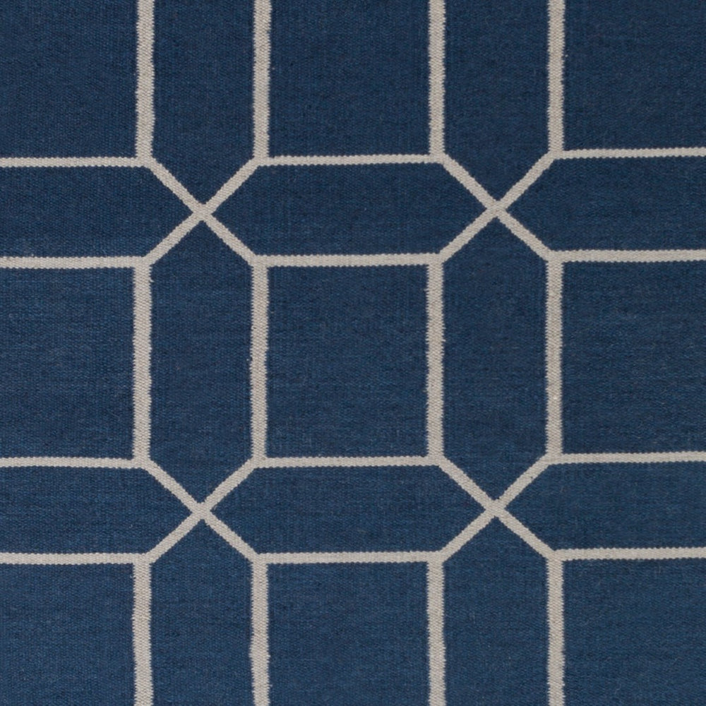 Surya Lagoon Lgo-2007 5' X 8' Eco-friendly Handmade Rug - Durable, Modern Decor For Your Space Navy Recycled Pet Yarn Lgo2043-58