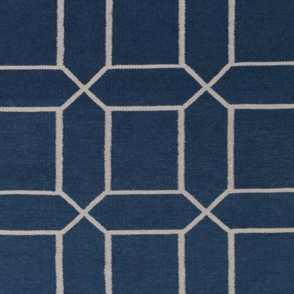 Surya Lagoon Lgo-2007 5' X 8' Eco-friendly Handmade Rug - Durable, Modern Decor For Your Space Navy Recycled Pet Yarn Lgo2043-58