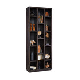 Eleven Shelf Open Storage Bookcase Curio Brown P021739 Pulaski Furniture