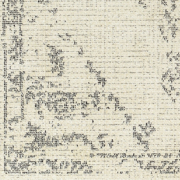Livabliss La Boheme Traditional Medallion Area Rug Machine Woven in Turkey for Any Room Ivory, Black 3'11" x 5'7" LHB2303-31157