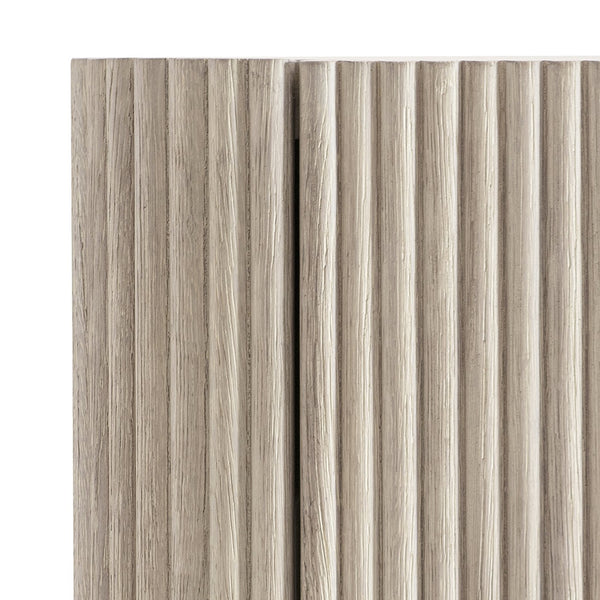 Bernhardt Bernhardt Lucerne Wire-brushed Oak Five Drawer Chest with Reeded Surround for Bedroom 393140
