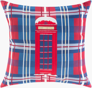 Livabliss London Holiday Woven Polyester Accent Pillow Vintage Heirloom Pattern for Any Room LHD001-1818