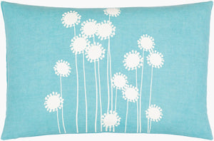 Surya Lachen Woven Cotton Lumbar Pillow Handcrafted Textile Accent for Sofa or Bed LHN008-1320