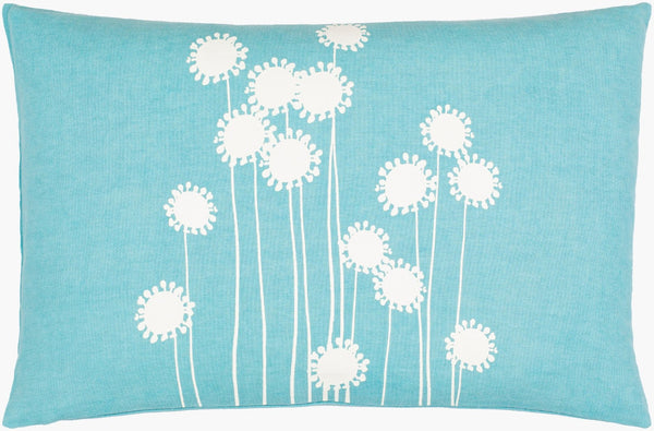 Surya Lachen Woven Cotton Lumbar Pillow Handcrafted Textile Accent for Sofa or Bed LHN008-1320