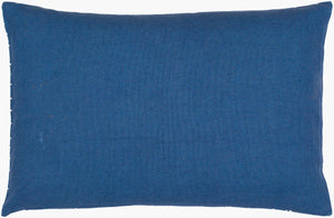 Surya Lachen 18” X 18” Cotton Accent Pillow - Chic Minimalist Modern Elegance For Any Living Space Dark Blue Cotton,Cotton Lhn012-1818