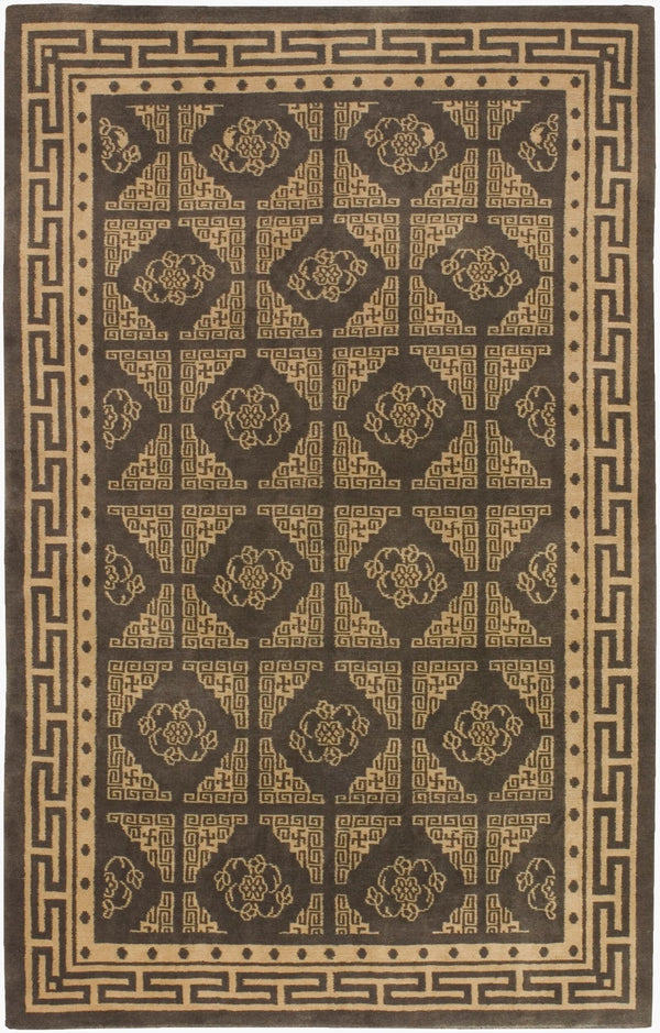Surya Lhotse Lho-3200 Handmade Wool Rug 2' X 3' - Luxurious Texture, Durable, Imported From Nepal  Nz Wool Lho3208-23