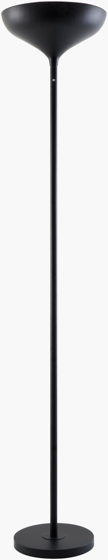 Livabliss Luhu Art Deco Iron Floor Lamp Tall Geometric Column Light for Living Room Corners LHU-003
