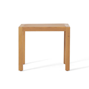 English Elm Christopher Knight Home® - LEAH Acacia 3-Piece Outdoor Chat Set with Water-Resistant Cushions and Slat Paneled Tabletop Teak 40 L x 25.75 W x 18.75 H 60915.00TEACRM