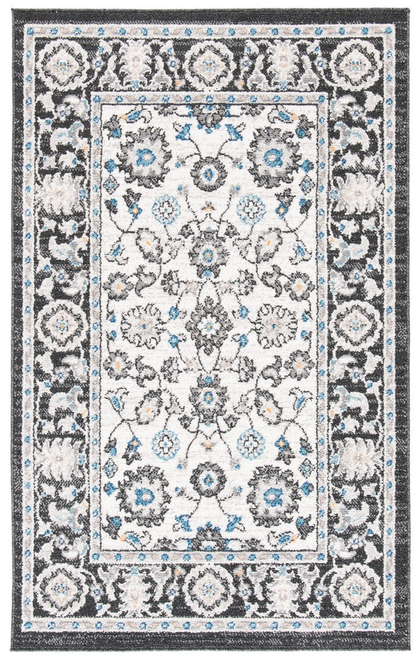 Safavieh Liberty 750 Power Loomed Traditional Rug Dark Grey / Ivory LIB750H-5