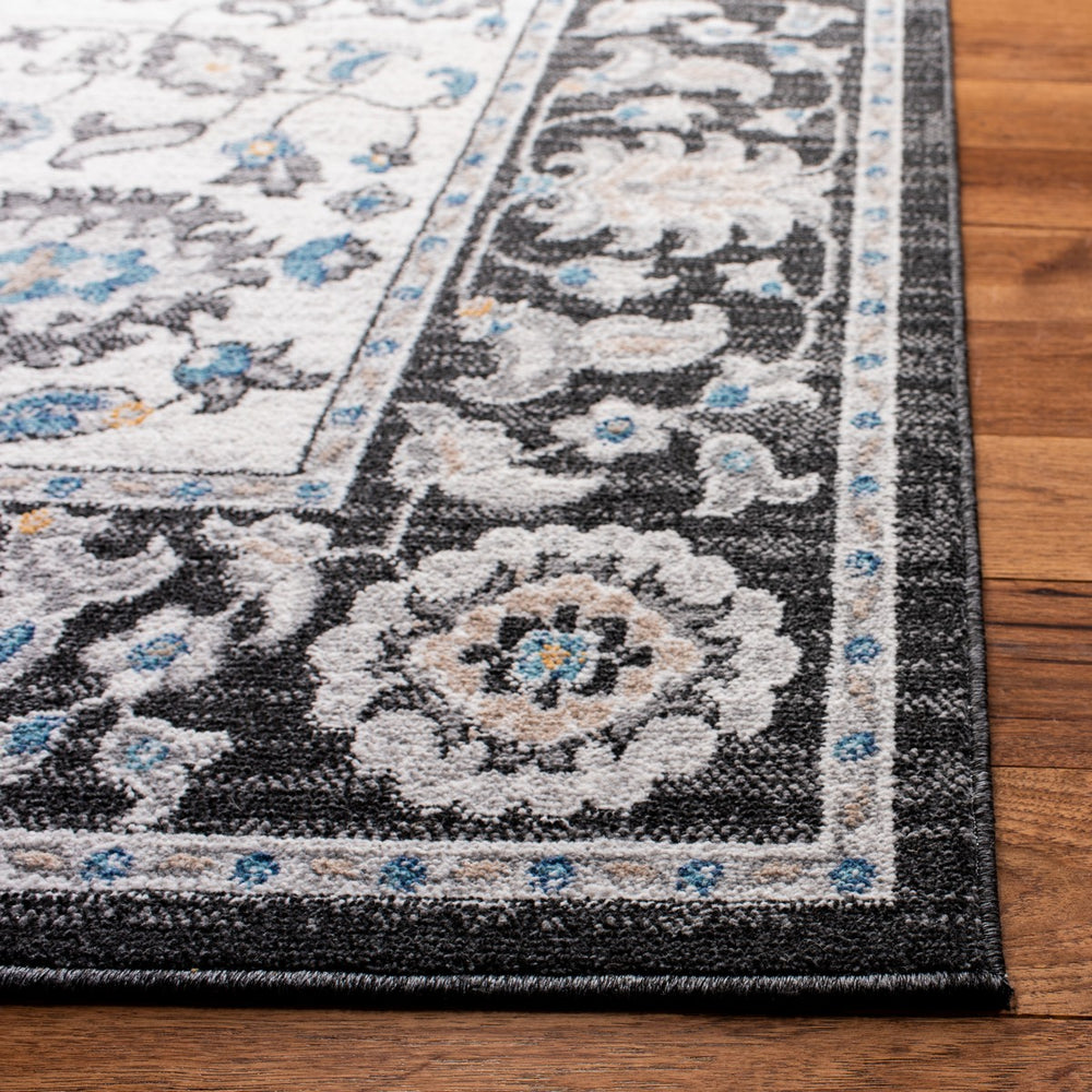 Safavieh Liberty 750 Power Loomed Traditional Rug Dark Grey / Ivory LIB750H-5