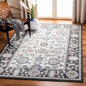 Safavieh Liberty 750 Power Loomed Traditional Rug Dark Grey / Ivory LIB750H-5