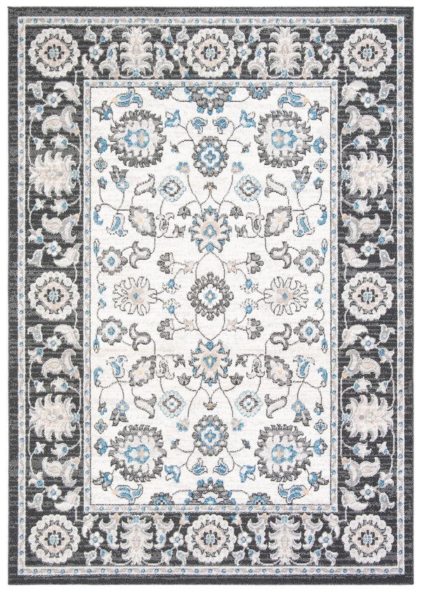 Safavieh Liberty 750 Power Loomed Traditional Rug Dark Grey / Ivory LIB750H-5