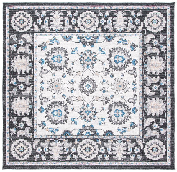 Safavieh Liberty 750 Power Loomed Traditional Rug Dark Grey / Ivory LIB750H-5