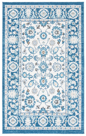 Safavieh Liberty 750 Power Loomed Traditional Rug Dark Blue / Ivory LIB750N-5