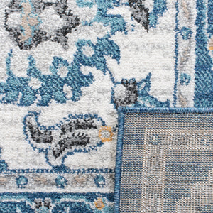 Safavieh Liberty 750 Power Loomed Traditional Rug Dark Blue / Ivory LIB750N-5