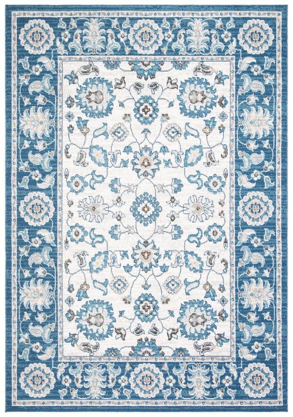 Safavieh Liberty 750 Power Loomed Traditional Rug Dark Blue / Ivory LIB750N-5