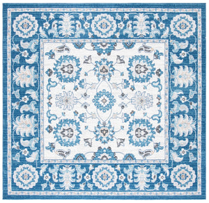 Safavieh Liberty 750 Power Loomed Traditional Rug Dark Blue / Ivory LIB750N-5
