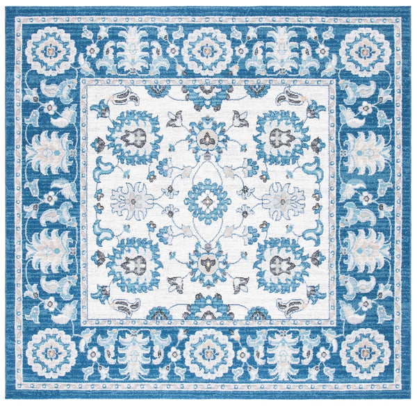 Safavieh Liberty 750 Power Loomed Traditional Rug Dark Blue / Ivory LIB750N-5