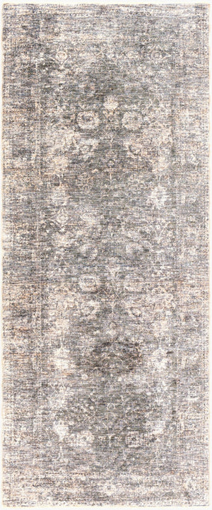 Livabliss Lincoln Traditional Fringe Runner Rug Polyester Hallway Accent with Vintage Appeal LIC2304-338