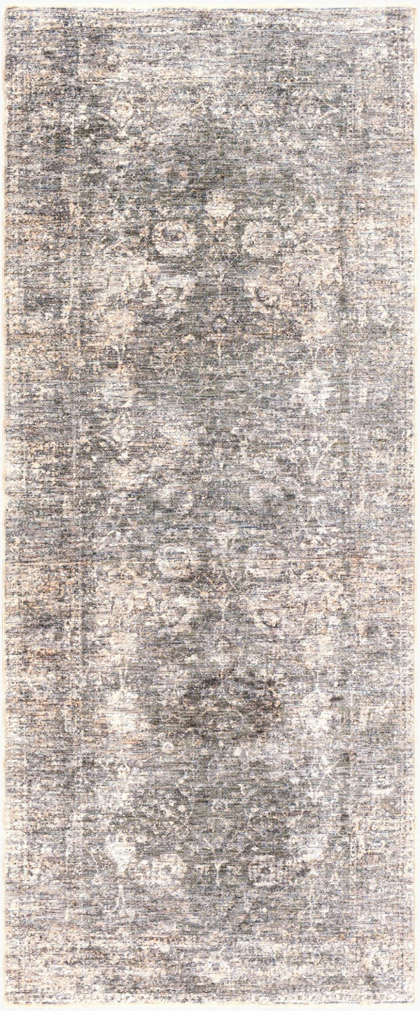 Livabliss Lincoln Traditional Fringe Runner Rug Polyester Hallway Accent with Vintage Appeal LIC2304-338