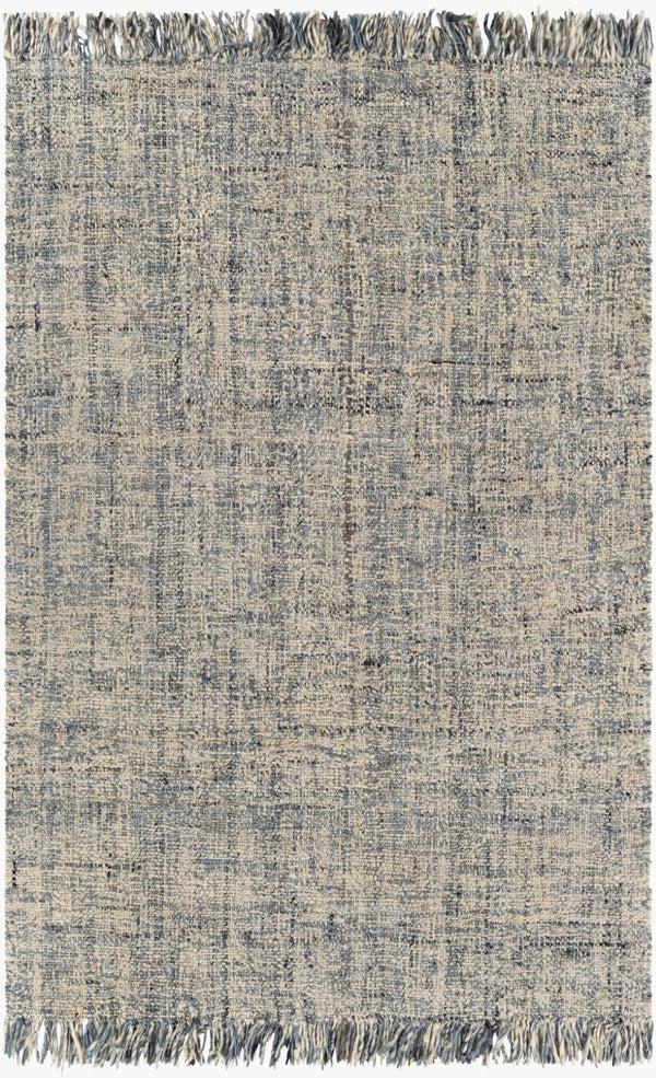 Surya Linden Handwoven Wool Jute Flatweave Area Rug with Fringe for Living Room Decor LID1001-81012