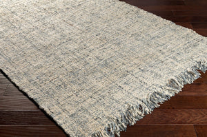 Surya Linden Handwoven Wool Jute Flatweave Area Rug with Fringe for Living Room Decor LID1001-81012