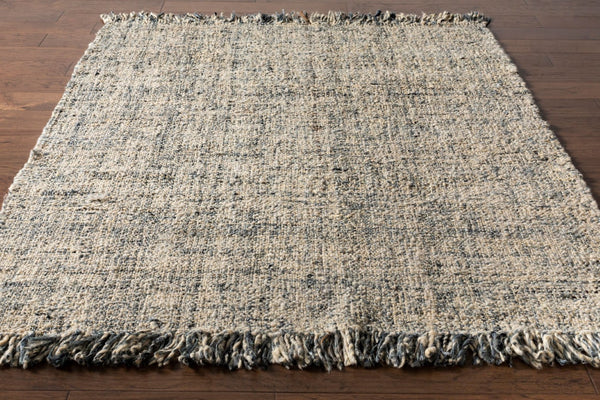 Surya Linden Handwoven Wool Jute Flatweave Area Rug with Fringe for Living Room Decor LID1001-81012
