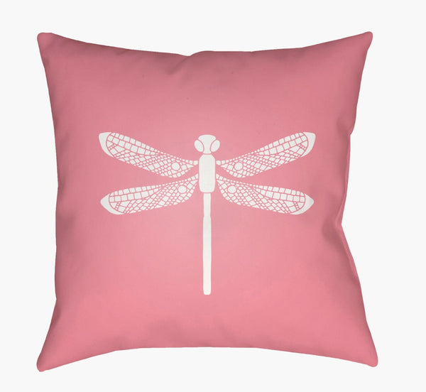 Livabliss Dragonfly Woven Accent Pillow Artisan Motif for Bohemian or Transitional Sofas LIL026-1818