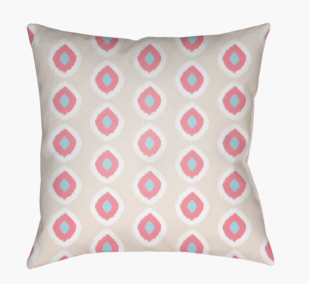 Livabliss Circles Woven Geometric Accent Pillow Vintage Motif for Bohemian Living Spaces LIL038-1818