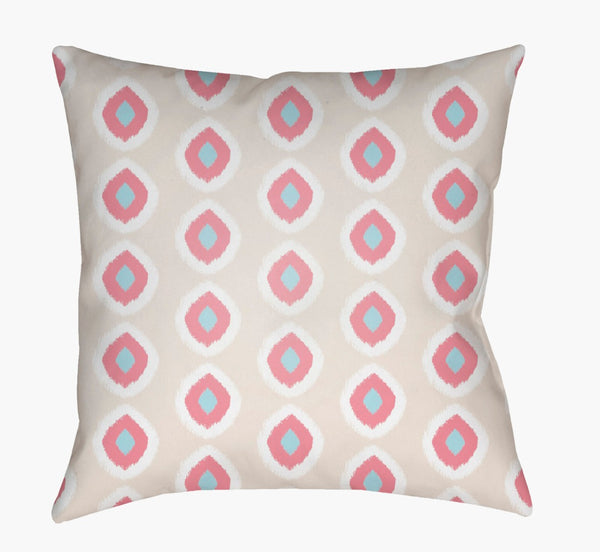 Livabliss Circles Woven Geometric Accent Pillow Vintage Motif for Bohemian Living Spaces LIL038-1818