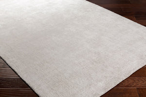 Surya Linen 2'6" X 8' Hand Loomed Rug - Modern Decor With Natural Elegance, Medium Pile & One Year Warranty Taupe Linen,Viscose Lin1002-268