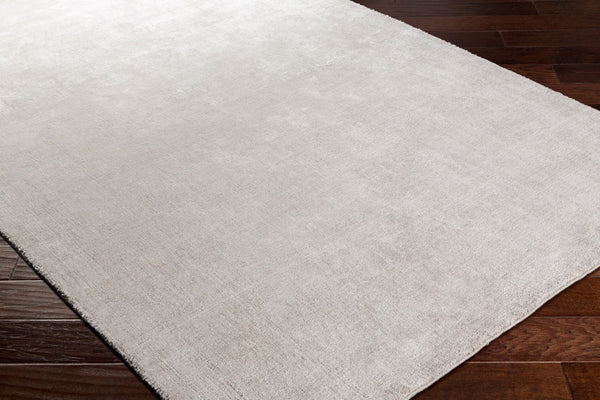 Surya Linen 2'6" X 8' Hand Loomed Rug - Modern Decor With Natural Elegance, Medium Pile & One Year Warranty Taupe Linen,Viscose Lin1002-268