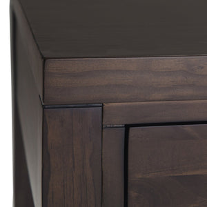 English Elm Hollander Desk - Handcrafted Warm Walnut Brown Finish With Storage For Home Office & Gaming Needs B136P158686