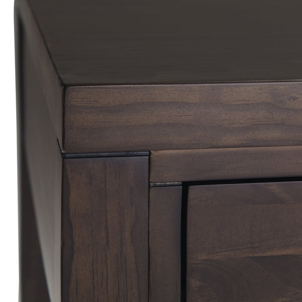 English Elm Hollander Desk - Handcrafted Warm Walnut Brown Finish With Storage For Home Office & Gaming Needs B136P158686