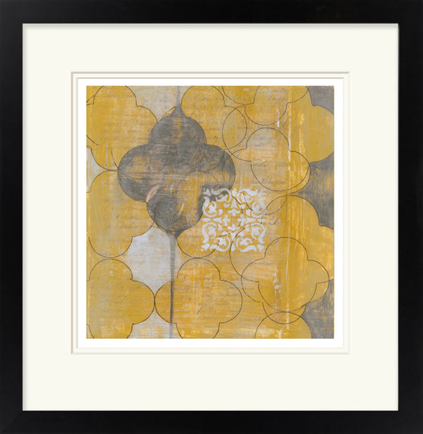 Surya Framed Wall Art Lj-4003 - 29"H X 28"W, Stylish Home Decor, Made In U.S.A., 30-day Warranty Main, Mustard Paper Lj4003-2829