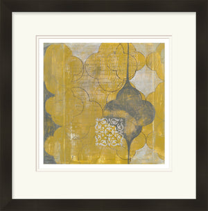 Surya Framed Wall Art Lj-4003 - 29"H X 28"W, Stylish Home Decor, Made In U.S.A., 30-day Warranty Main, Mustard Paper Lj4004-2829