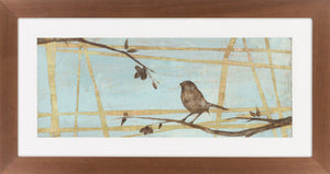 Surya Framed Wall Art Lj-4003 - 29"H X 28"W, Stylish Home Decor, Made In U.S.A., 30-day Warranty Main, Blue Paper Lj4026-3921