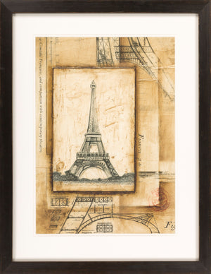 Surya Framed Wall Art Lj-4003 - 29"H X 28"W, Stylish Home Decor, Made In U.S.A., 30-day Warranty Main, Brown Paper Lj4045-2633