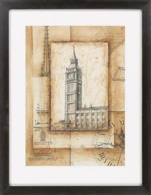 Surya Framed Wall Art Lj-4003 - 29"H X 28"W, Stylish Home Decor, Made In U.S.A., 30-day Warranty Main, Brown Paper Lj4046-2633