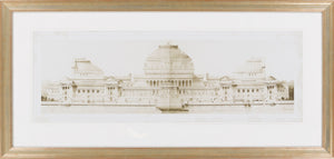 Surya Framed Wall Art Lj-4003 - 29"H X 28"W, Stylish Home Decor, Made In U.S.A., 30-day Warranty Main, Gray Paper Lj4075-4321