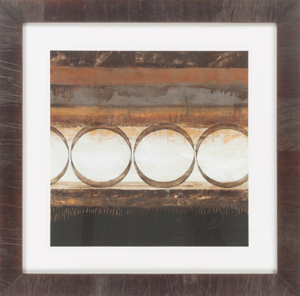 Surya Framed Wall Art Lj-4003 - 29"H X 28"W, Stylish Home Decor, Made In U.S.A., 30-day Warranty Main, Brown Paper Lj4081-3030