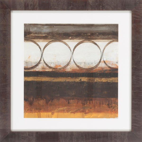 Surya Framed Wall Art Lj-4003 - 29"H X 28"W, Stylish Home Decor, Made In U.S.A., 30-day Warranty Main, Brown Paper Lj4082-3030