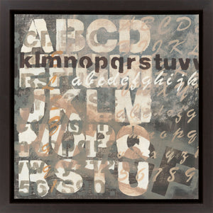 Surya Framed Wall Art Lj-4003 - 29"H X 28"W, Stylish Home Decor, Made In U.S.A., 30-day Warranty Main, Gray Canvas Lj4118-2727