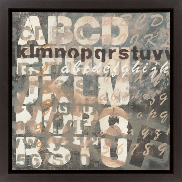 Surya Framed Wall Art Lj-4003 - 29"H X 28"W, Stylish Home Decor, Made In U.S.A., 30-day Warranty Main, Gray Canvas Lj4118-2727