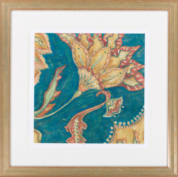 Surya Framed Wall Art Lj-4003 - 29"H X 28"W, Stylish Home Decor, Made In U.S.A., 30-day Warranty Main, Blue Paper Lj4130-2727