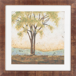 Surya Framed Wall Art Lj-4003 - 29"H X 28"W, Stylish Home Decor, Made In U.S.A., 30-day Warranty Main, Green Paper Lj4144-3434