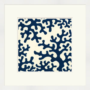 Surya Framed Wall Art Lj-4003 - 29"H X 28"W, Stylish Home Decor, Made In U.S.A., 30-day Warranty Main, Blue Paper Lj4153-2323