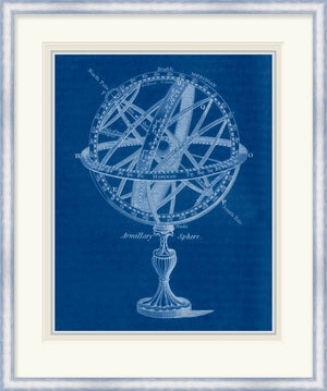 Surya Framed Wall Art Lj-4003 - 29"H X 28"W, Stylish Home Decor, Made In U.S.A., 30-day Warranty Main, Blue Paper Lj4162-3340